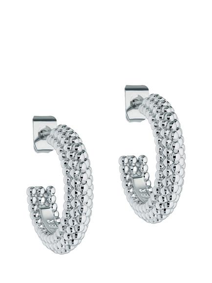 Ted Baker Dotetta Dotty Hoop Earrings, Silver