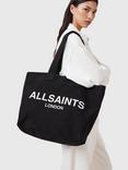 AllSaints Ali Canvas East/West Tote Bag