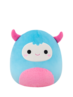 Squishmallows Pookems the Blue Yeti 12" Plush Soft Toy, Multi
