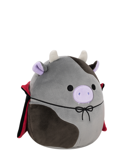 Squishmallows Bridgette the Grey & Black Cow 7.5" Halloween Plush Soft Toy - view 2, Multi