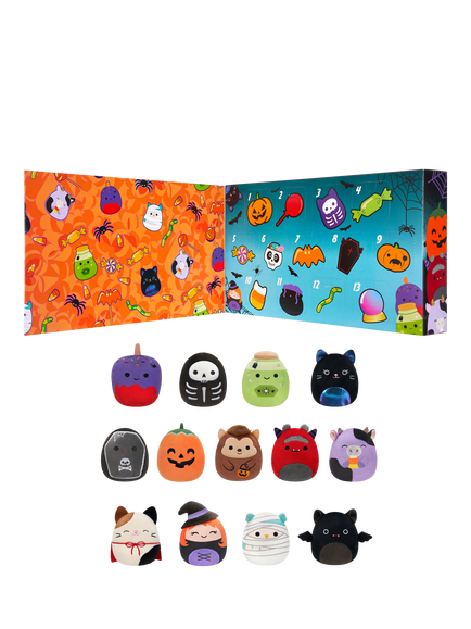 Micromallows Squishmallows Micromallows 13-Day Halloween Countdown Calendar, Multi
