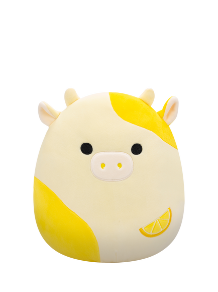 Squishmallows Dagmar the Lemon Cow 12" Plush Soft Toy, Multi