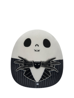 Squishmallows Disney Jack Skellington Halloween 8" Plush Soft Toy, Multi