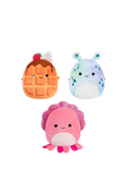 Micromallows Squishmallows Micromallows Plush Toy, Pack of 3