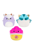 Micromallows Squishmallows Micromallows Plush Toys, Pack of 3