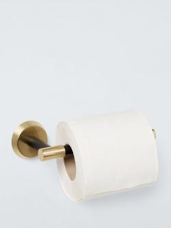 John Lewis Elegance Toilet Roll Holder, Black - view 2, 