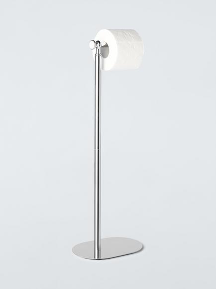 John Lewis Legacy Toilet Butler, White/Chrome - view 2, 
