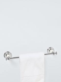 John Lewis Legacy Towel Rail, White/Chrome, L32cm - view 2, 