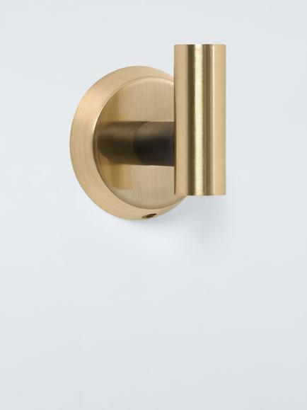 John Lewis Elegance Robe Hook, Black, 