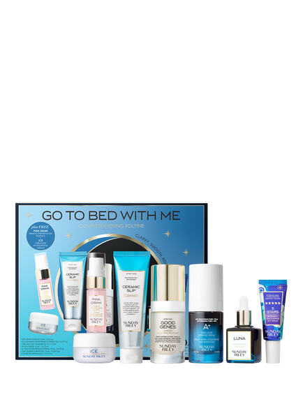 Sunday Riley Go To Bed With Me Complete Evening Routine Skincare Gift Set, 