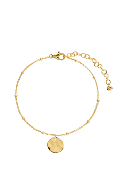 Monica Vinader Siren Pendant Chain Bracelet, Gold, Gold