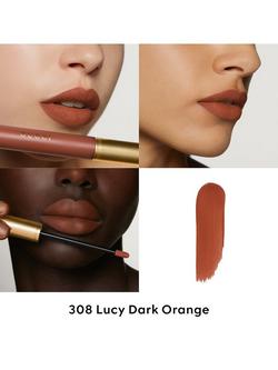 Gucci Rouge À Lèvres Liquide Matte Lipstick - view 2, 308 Lucy Dark Orange