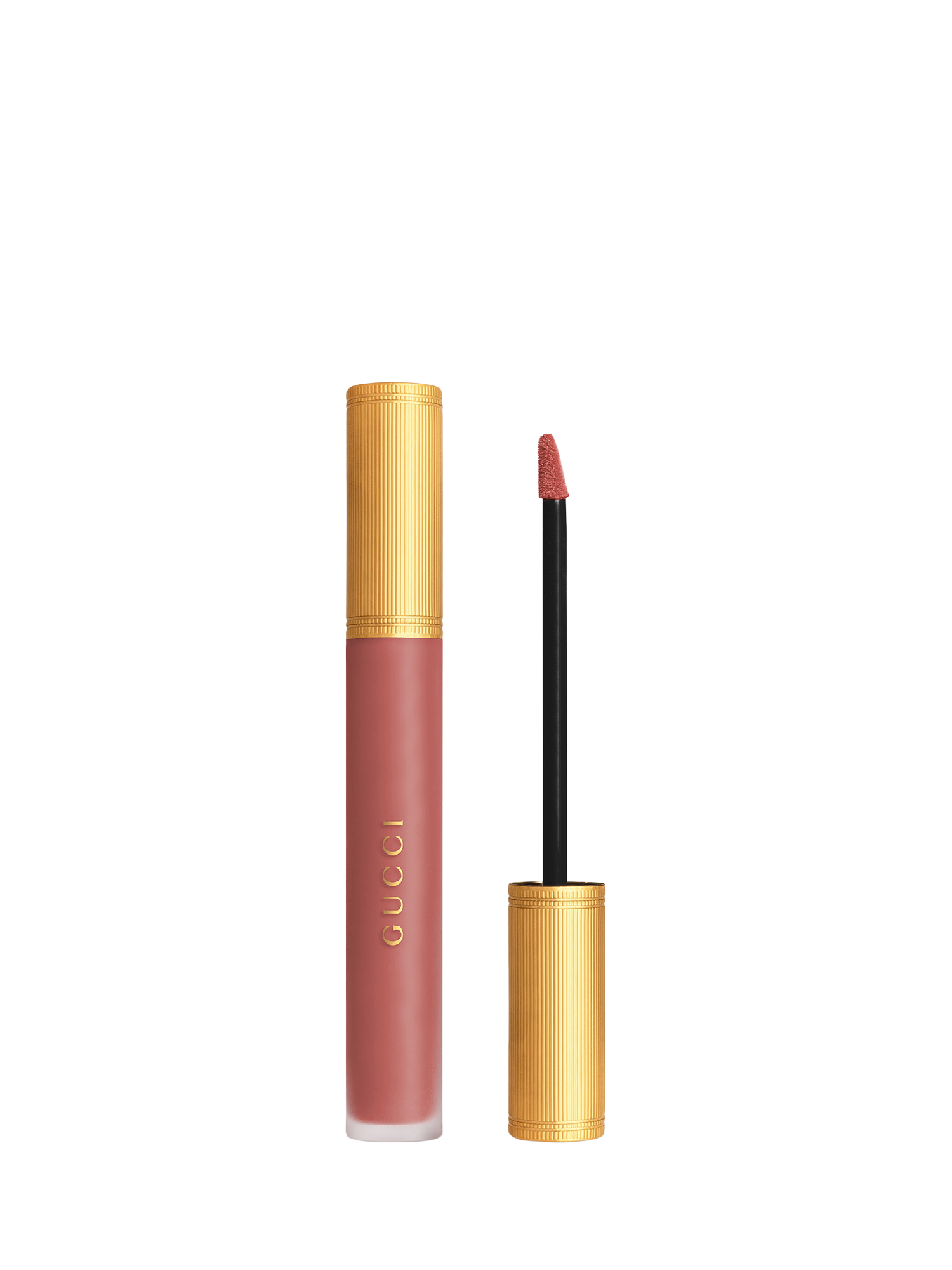 Product image 1 of 5, which shows Gucci Rouge À Lèvres Liquide Matte Lipstick, 217 Valeria Rose
