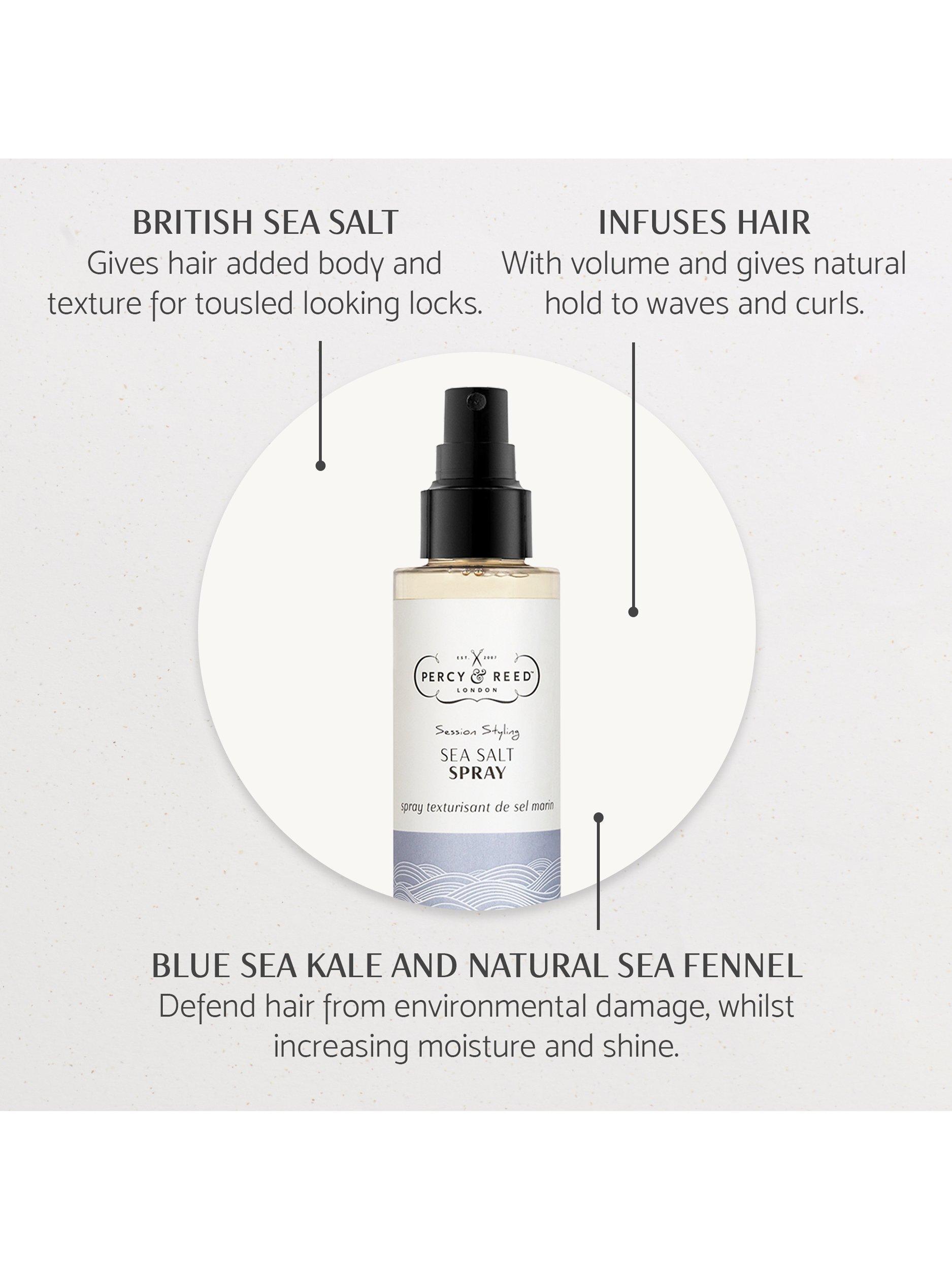 Product image 2 of 5, which shows Percy & Reed	Session Styling Sea Salt Spray, 150ml