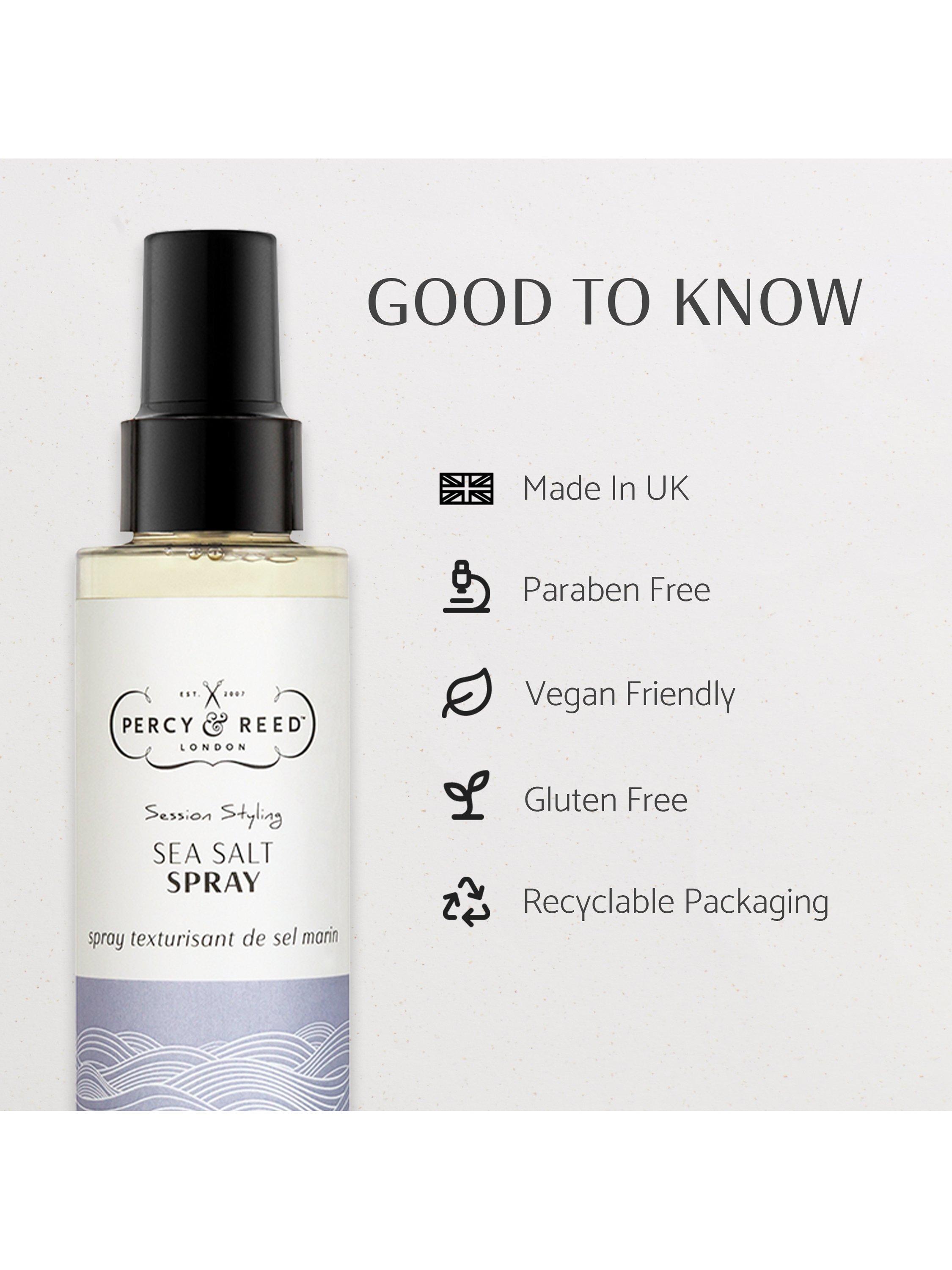 Product image 5 of 5, which shows Percy & Reed	Session Styling Sea Salt Spray, 150ml