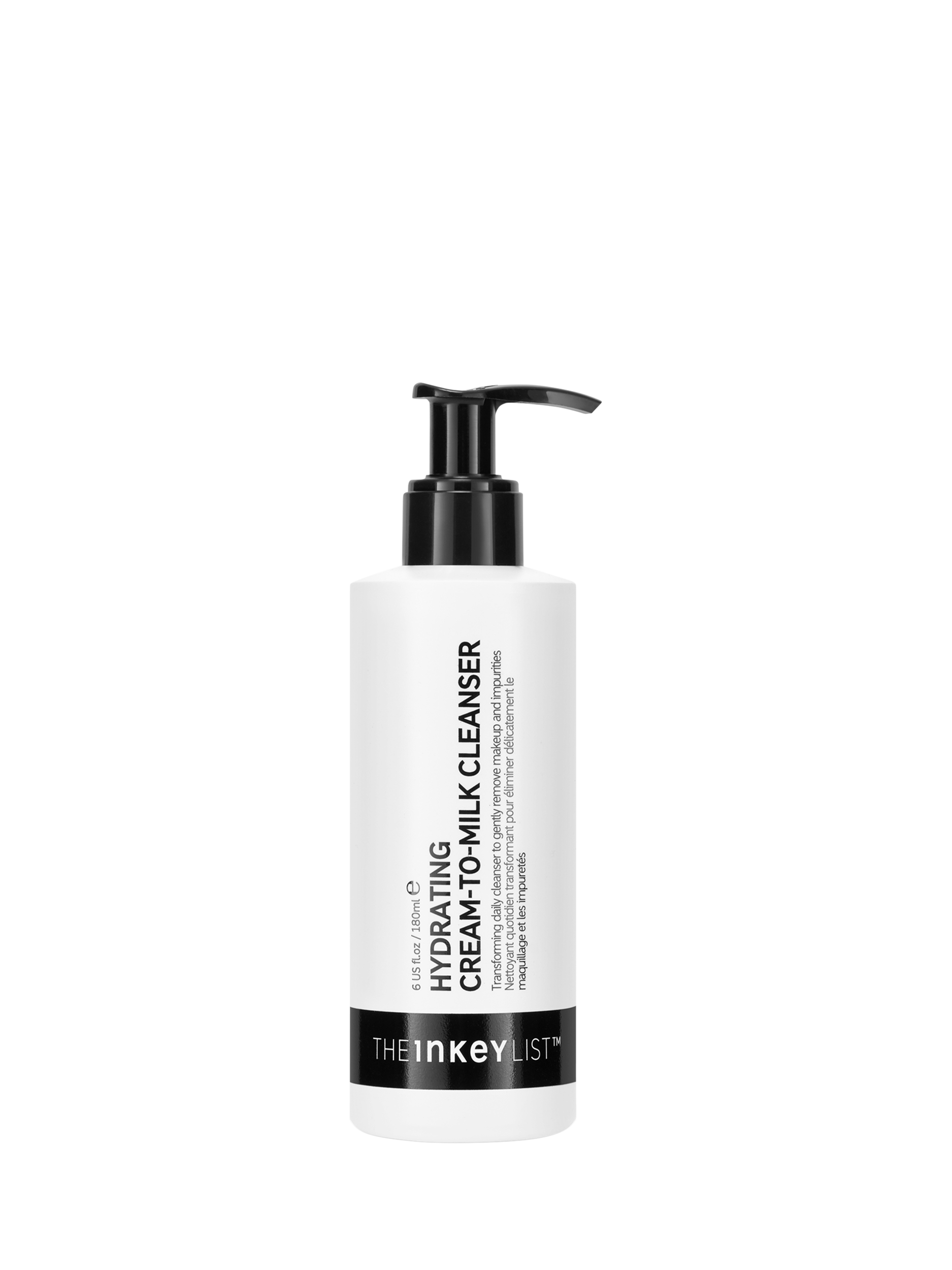 Product image 1 of 5, which shows The INKEY List Hydrating Cream-To-Milk Cleanser, 180ml
