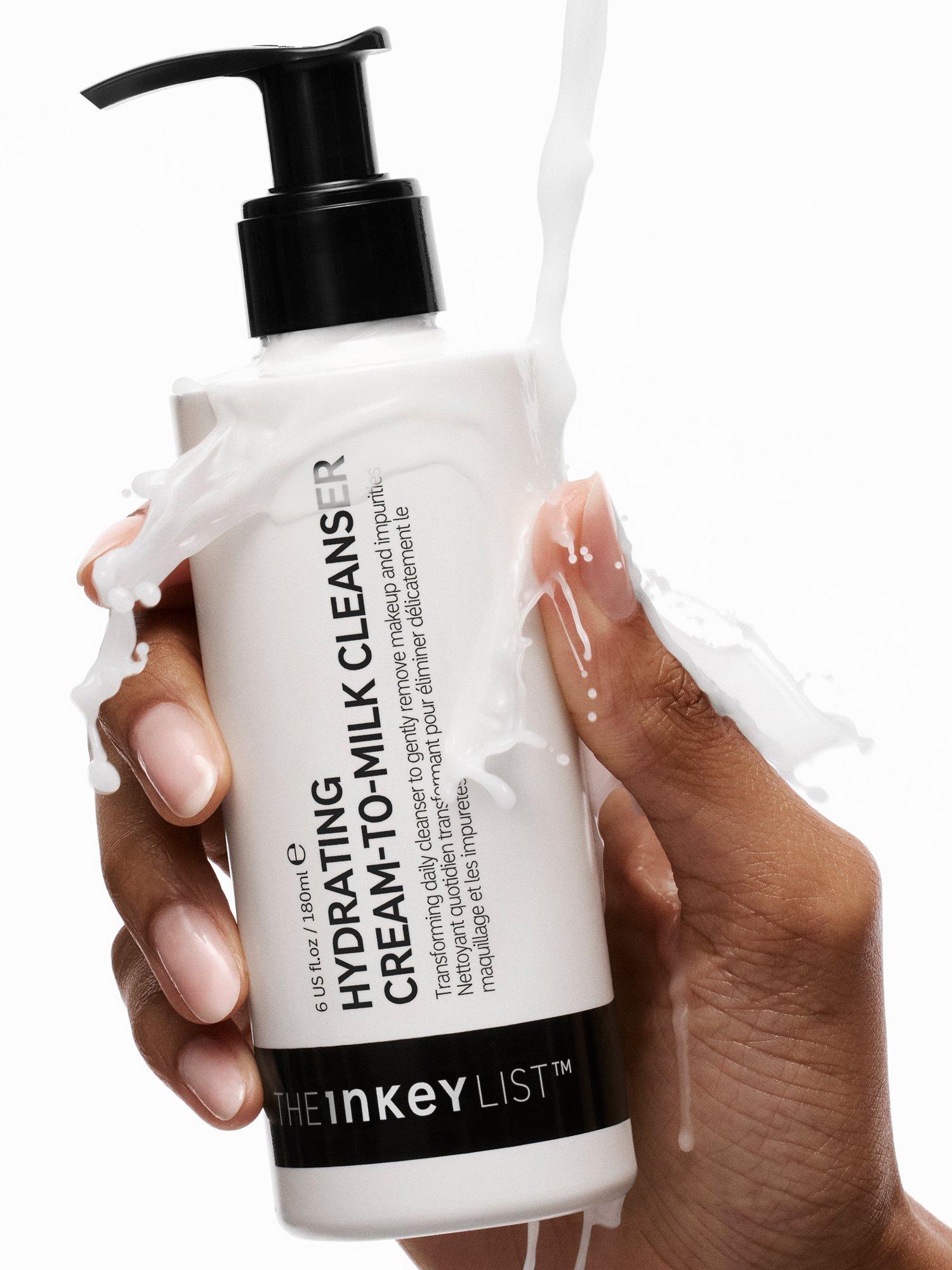 Product image 5 of 5, which shows The INKEY List Hydrating Cream-To-Milk Cleanser, 180ml