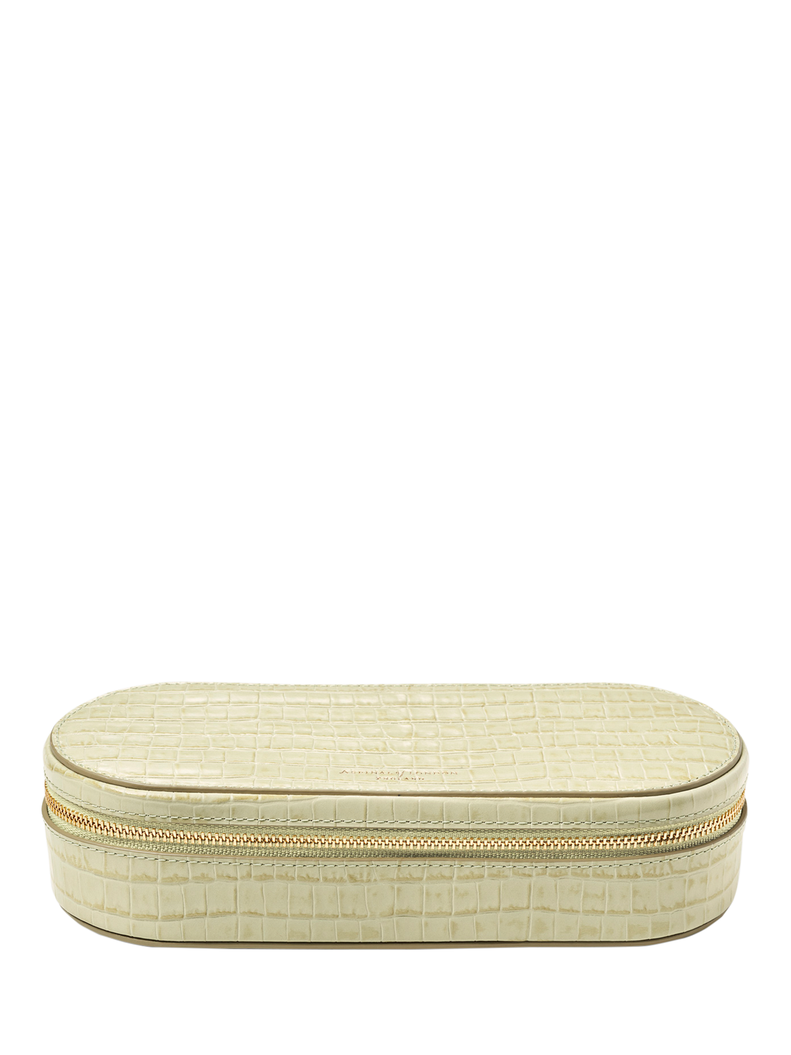 Aspinal of London Jewellery & Watch Travel Case, Pistachio