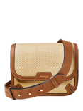 Aspinal of London Ella Raffia Cross Body Bag, Neutral