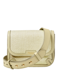 Aspinal of London Ella Raffia Cross Body Bag, Pistachio