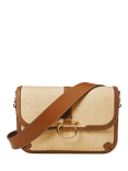 Aspinal of London Resort Raffia Cross Body Bag, Neutral
