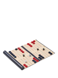Aspinal of London Travel Backgammon Set, Navy