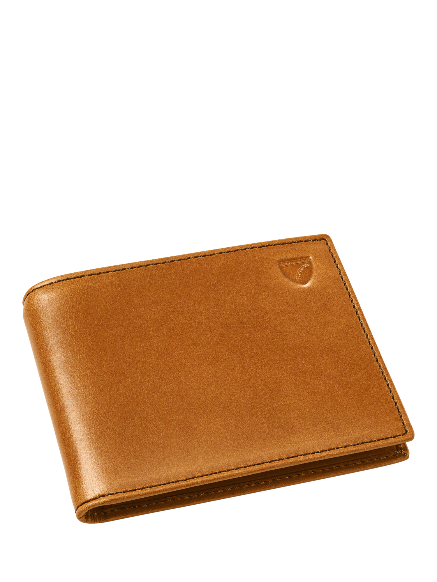 Aspinal of London Leather Billfold RFID Wallet, English Tan