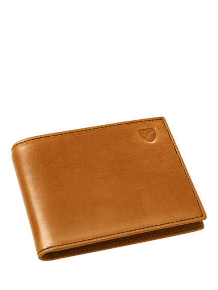 Aspinal of London Leather Billfold RFID Wallet, English Tan, English Tan