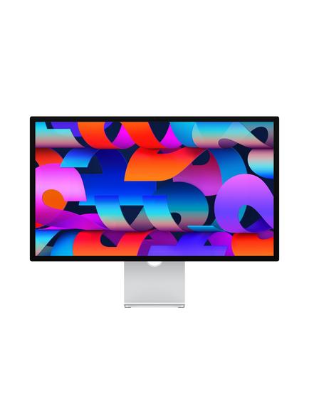 Apple Studio Display with Tilt Adjustable Stand, Nano-texture Glass, 27" 5K Retina Display, Silver, 