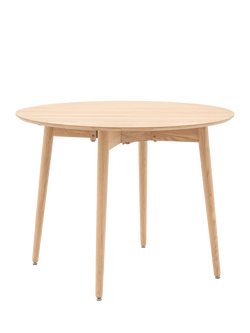 Gallery Direct Lewes Folding Dining Table, Natural, Natural