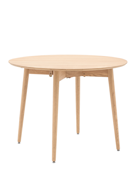 Gallery Direct Lewes Folding Dining Table, Natural, Natural