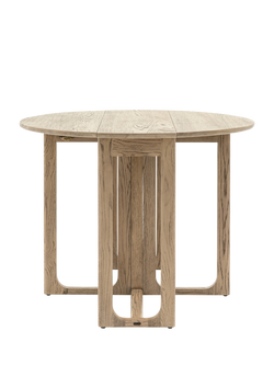 Gallery Direct Vail Folding Table, Smoked - view 2, Smoked
