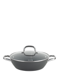 Dojo Yumi Neverstick Non-Stick Shallow Casserole & Lid, 28cm