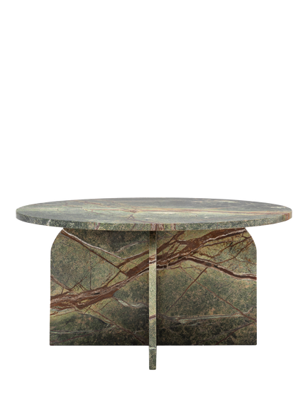 Gallery Direct Vermont Marble Coffee Table, Ember