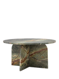 Gallery Direct Vermont Marble Coffee Table, Ember