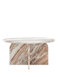 Gallery Direct Vermont Marble Coffee Table, Natural