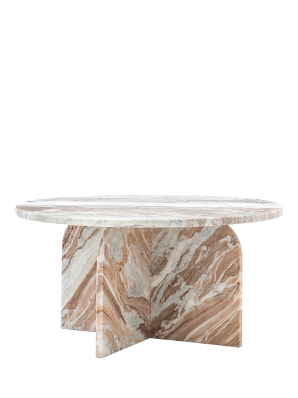 Gallery Direct Vermont Marble Coffee Table - view 2, Natural