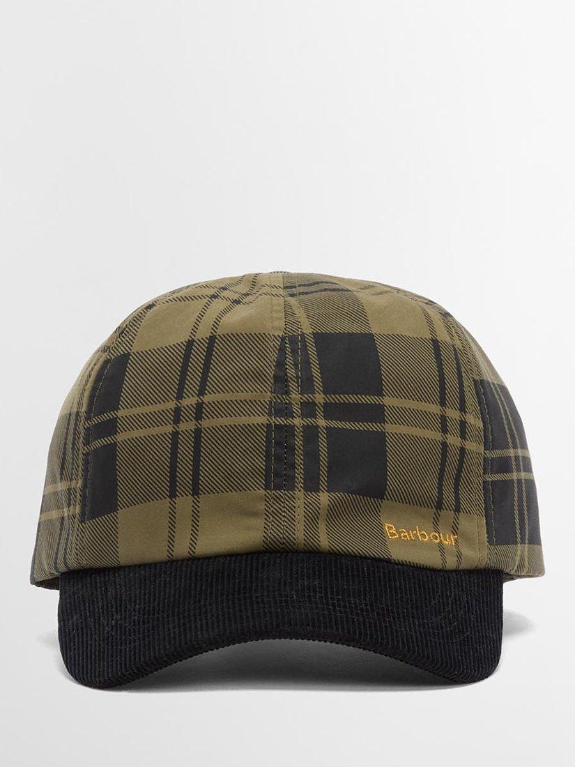 Barbour Elaine Baseball Cap, Olive/Black