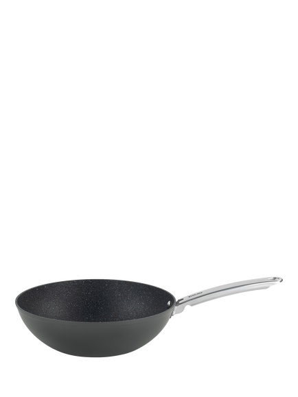 Dojo Yumi Neverstick Non-Stick Wok, 28cm - view 2, Black