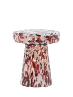 Gallery Direct Jasper Side Table, Leopard, Leopard