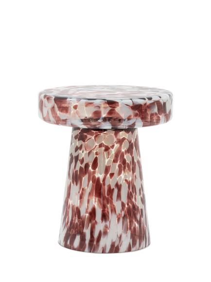 Gallery Direct Jasper Side Table, Leopard, Leopard