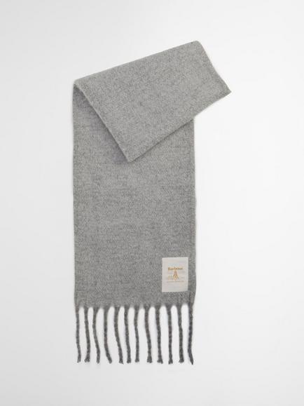 Barbour Ellison Scarf, Light Grey, Light Grey