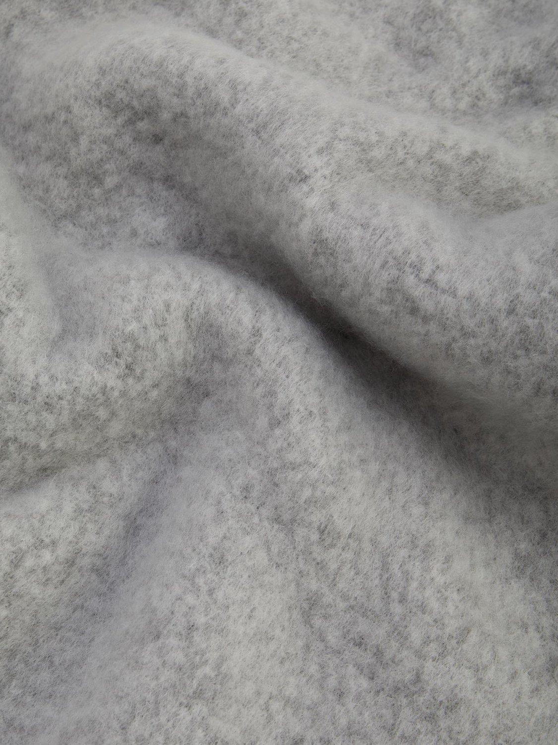 Product image 6 of 6, which shows Barbour Ellison Scarf, Light Grey