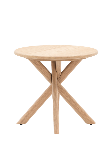 Gallery Direct Winslow Side Table, Natural - view 2, Natural