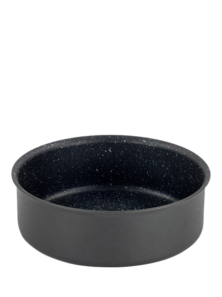 Dojo Yumi Neverstick Non-Stick Round Cake Tin, 20cm, Black