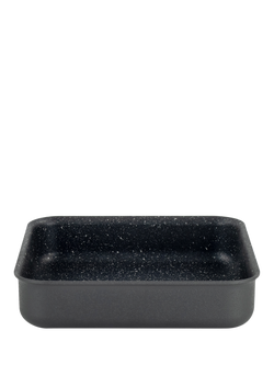 Dojo Yumi Neverstick Non-Stick Square Cake Tin, 20cm - view 2, Black