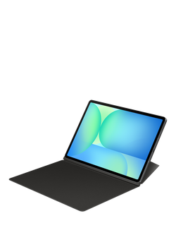 Samsung Galaxy Tab S10 FE+ Smart Book Cover, Black, Black