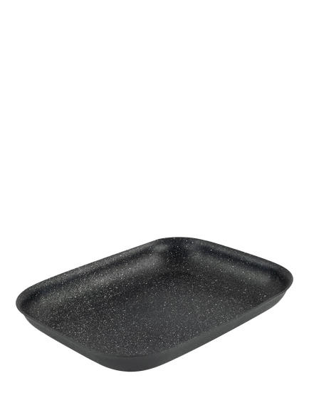 Dojo Yumi Neverstick Non-Stick Roasting Tray, 36cm, Black