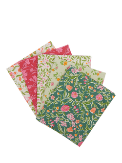 Liberty Fabrics Craft Garden Collection Tapestry Trail Fat Quarters, Pack of 5, Multi, Multi