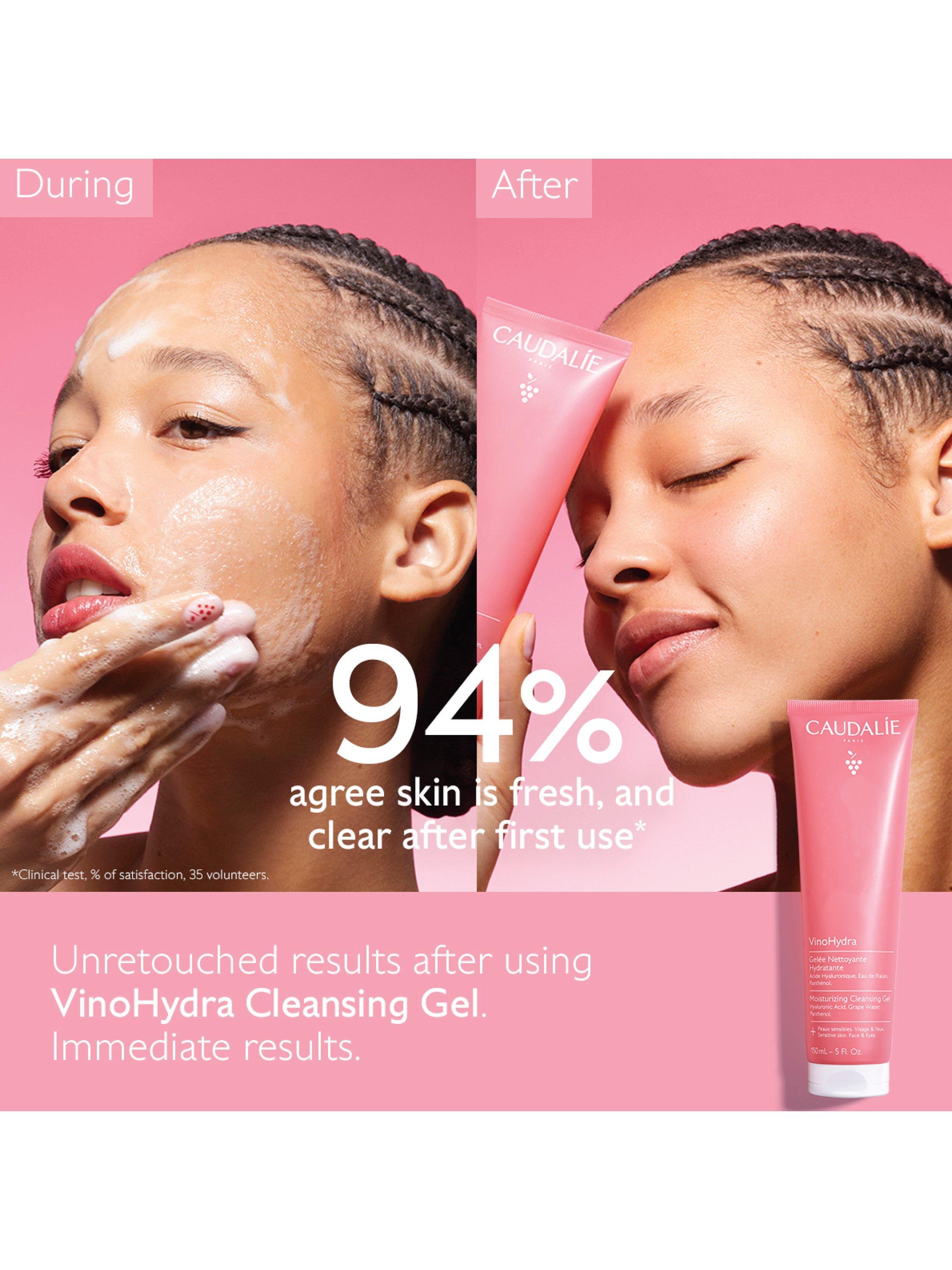 Product image 2 of 9, which shows Caudalie VinoHydra Moisturising Gel Cleanser, 150ml